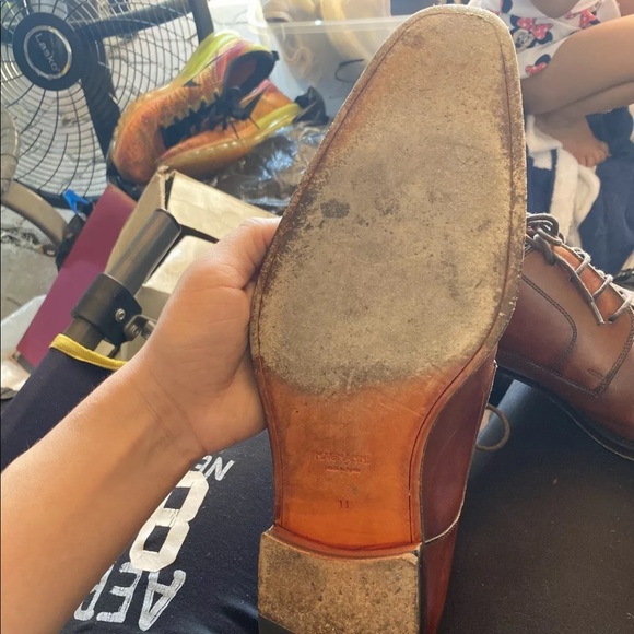 Magnanni Colo Midbrown Lace Up